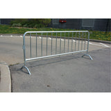 Barrière portative, Emboîtables, 102" lo x 40" h, Argent - SEE395