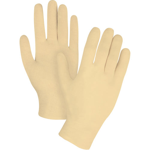 Gants en tricot de poids lourd en coton avec poignet à ourlet pour un confort optimal