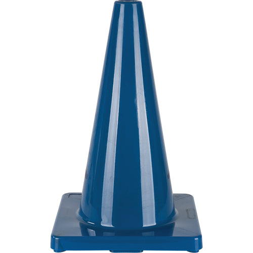 Cône de couleur pour la signalisation, 18", Bleu - SEH136