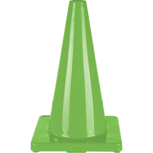 Cône de couleur pour la signalisation, 18", Vert - SEH139