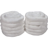 Remblais tubulaire absorbant, Huile seulement, Absorption 45 gal., 3" la x 10' lo, Pqt de 10 - SEH955