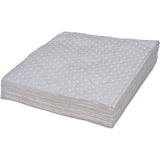 Feuilles absorbantes liées, Huile seulement, 15" x 17", 8 gal. d'absorption - SEH968