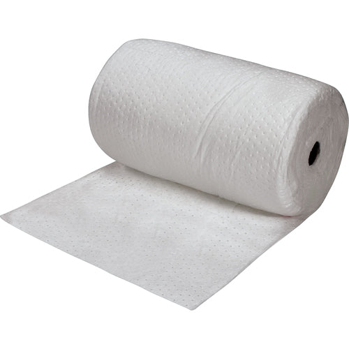 Rouleaux absorbants liées, Léger, 300' lo x 30" la, Absorption 55 gal. - SEH973