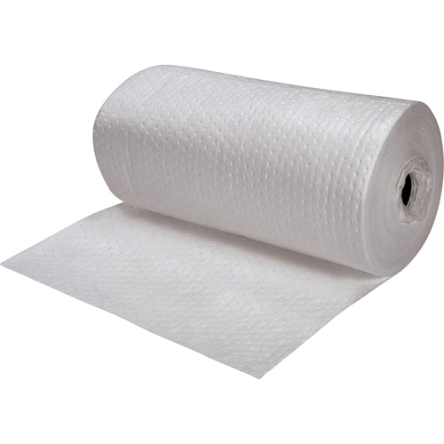 Fine Fiber Absorbent Sheets, Heavy, 150' L x 30" W, 50 gal. Absorbency - SEH976