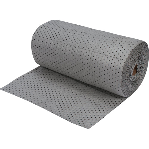 Fine Fiber Absorbent Sheets, Medium Weight, 150' L x 30" W, 40 gal. Absorbency - SEH984