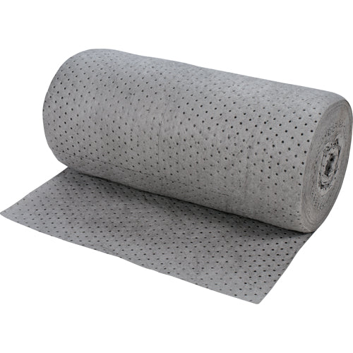 Feuilles absorbantes laminées (SMS), Lourd, 150' lo x 30" la, Absorption 50 gal. - SEH994