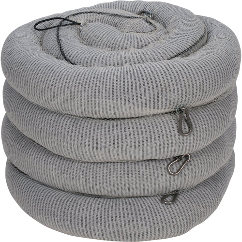 Barrage absorbant de première qualité, Universel, 10' lo x 5" la, Absorption 35 gal., 4 /pqt - SEH999