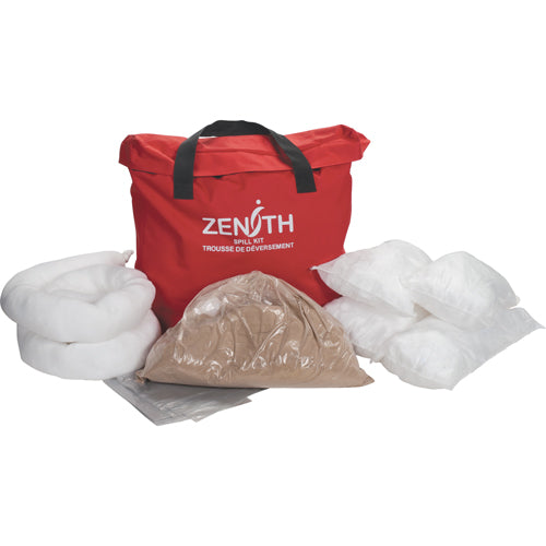 Service Vehicle Spill Kit, Oil Only, Bag, 10 US gal. Absorbency - SEI192
