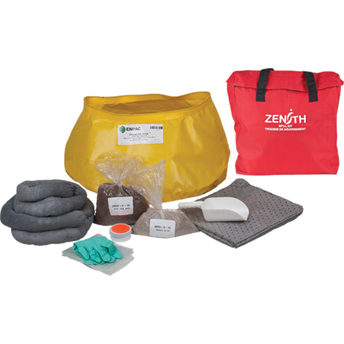 Western Canada Spill Kit, Universal, Bag, 17 US gal. Absorbency - SEI193