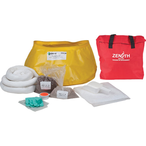 Western Canada Spill Kit, Oil Only, Bag, 17 US gal. Absorbency - SEI194