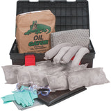 Spill Kits in Toolbox, Universal, Tub, 31 US gal. Absorbency - SEI260