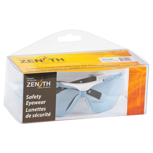 Z1500 Series Safety Glasses, Blue Lens, Anti-Scratch, Meets or Exceeds CSA Standard Z94.3 - SEI526R