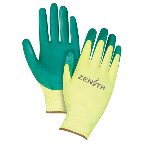 ZX-3 Premium Gloves, Nitrile Coated, 15 Gauge, Nylon Shell