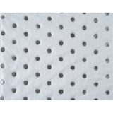 Feuilles absorbantes en fibres fines de calibre industriel, Huile seulement, 15" x 17", 40 gal. d'absorption - SEI956