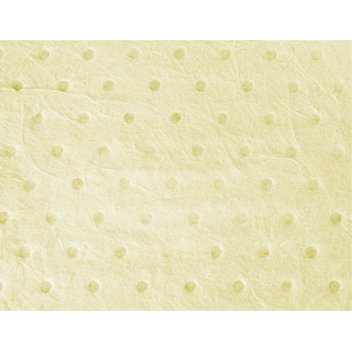 Feuilles absorbantes en fibres fines de calibre industriel, Matières dangereuses, 15" x 17", 40 gal. d'absorption - SEI970