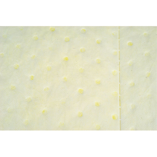 Feuilles absorbantes laminées (SMS), Matières dangereuses, 15" x 17", 30 gal. d'absorption - SEI992