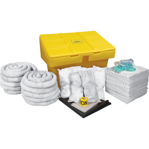 Spill Kit, Oil Only, Chest, 97 US gal. Absorbency - SEJ260