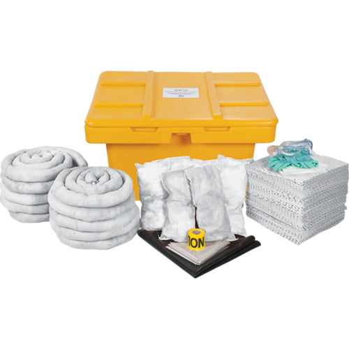 Spill Kit, Oil Only, Chest, 97 US gal. Absorbency - SEJ261