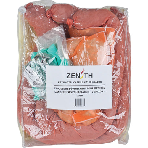 Truck Spill Kit, Hazardous Materials, Bag, 10 US gal. Absorbency - SEJ281