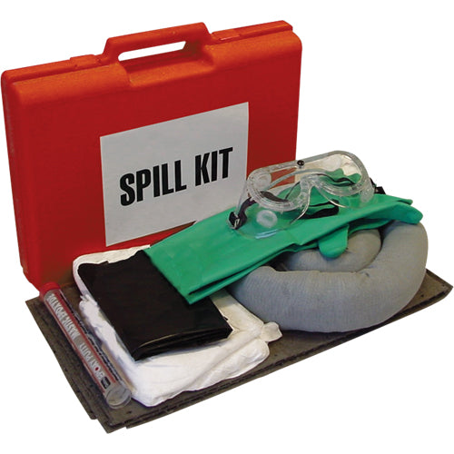 First Responder Spill Kit, Universal, Case, Absorbency - SEJ289