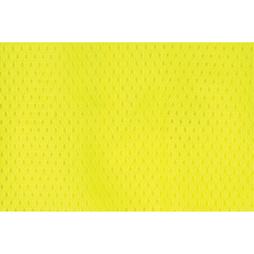 Veste d'arpenteur haute visibilité conforme à la CSA en polyester jaune lime