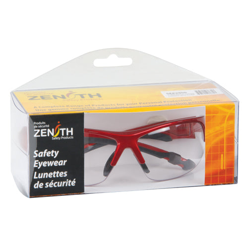 Lunettes de sécurité série Z1900, Lentille Transparent, Antibuée/Anti-égratignures, Répond ou surpasse la norme CSA Z94.3 - SEK290R