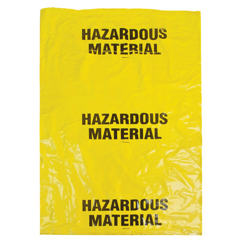 Hazardous Waste Bags, Infectious Waste, 60" L x 36" W, 50/pk - SEK328