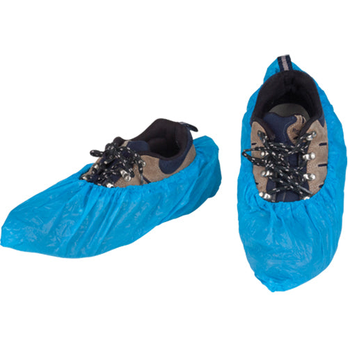 Couvre-chaussures CPEMC, 2T-Grand, Polyéthylène, Bleu - SGR280