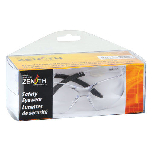 Z2400 Series Safety Glasses, Clear Lens, Anti-Scratch, ANSI Z87+ - SET315R