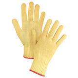 Gants tricotés sans couture, Calibre 7, Enveloppe en KevlarMD, ASTM ANSI niveau A2/EN 388 niveau 3