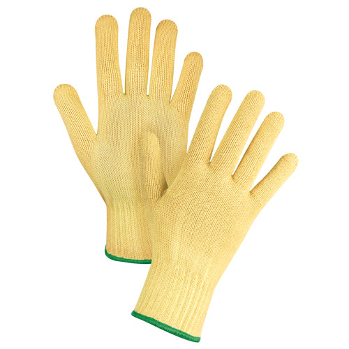 Gants tricotés sans couture, Calibre 7, Enveloppe en KevlarMD, ASTM ANSI niveau A2/EN 388 niveau 3