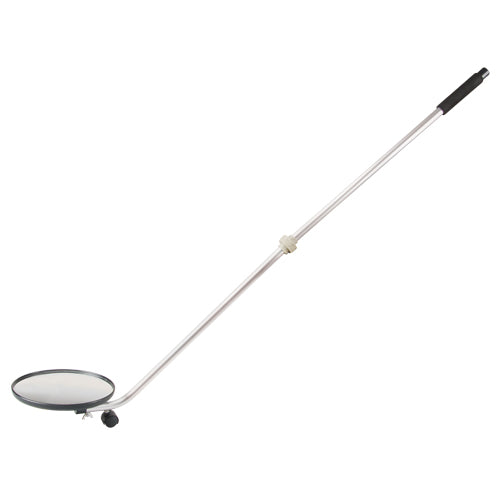 Inspection Mirror, 8.5" dia, Round, 47" Handle - SFQ773