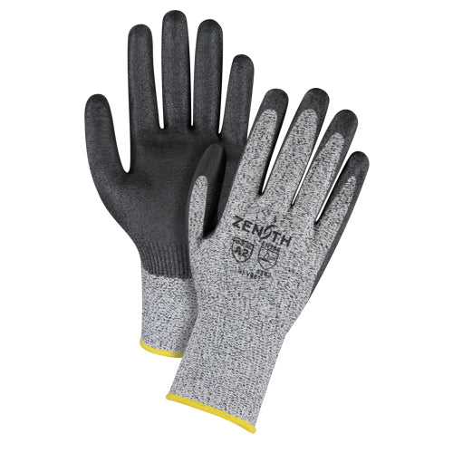 Gants élastiques sans coutures résistants à la coupe, Calibre 13, Revêtement Polyuréthane, Enveloppe en PEHP, ANSI/ISEA 105 niveau 2/EN 388 niveau 3