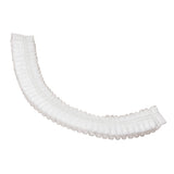 Pleated polypropylene bouffant cap for professional and hygiene use
