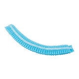 Bonnet bouffant plissé, Polypropylène, 24", Bleu - SGF189