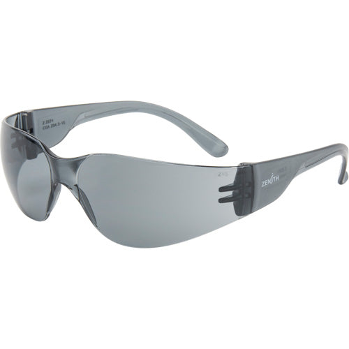 Lunettes de sécurité série Z600, Lentille Grise/fumée, Anti-égratignures, ANSI Z87+/Répond ou surpasse la norme CSA Z94.3 - SGF242