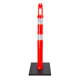 Poteau délinéateur de qualité supérieure, 42" h, Orange - SGG105