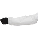 Cuffs, 18" Length, Microporous, White - SGG328