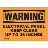 Enseigne «Electrical Panel», Anglais - panneau de signalisation pour armoire électrique