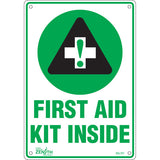 Enseigne «First Aid Kit» - Anglais avec pictogramme pour sécurité et premiers soins