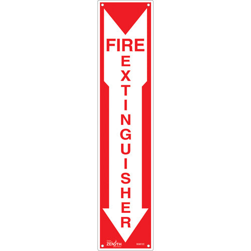 Enseigne «Fire Extinguisher», Anglais avec pictogramme pour affichage de sécurité