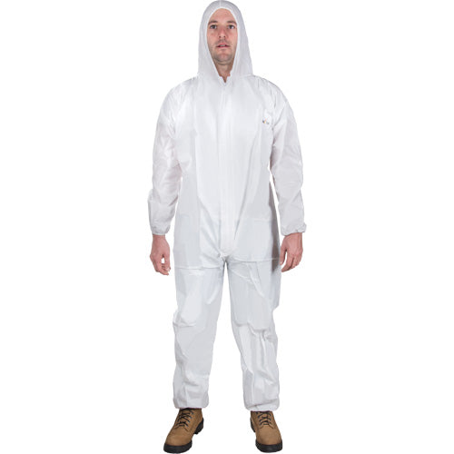 Combinaison à capuchon, 3T-Grand, Blanc, SMS - SGM443