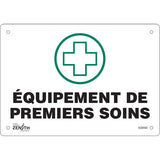 Enseigne «Premiers Soins», Français avec pictogramme pour signalisation de sécurité