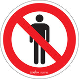 CSA Compliant Safety Sign - Do Not Enter, Pictogram, Signage