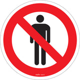 CSA Compliant Safety Sign - Do Not Enter, Pictogram, Signage
