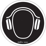 Enseigne de sécurité conforme à la CSA - Hearing Protection Required, avec pictogramme