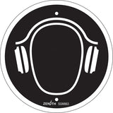 Enseigne de sécurité conforme à la CSA - Hearing Protection Required, avec pictogramme