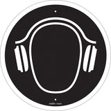 Enseigne de sécurité conforme à la CSA - Hearing Protection Required, avec pictogramme