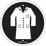 CSA Compliant Safety Sign - Lab Coat Required, Safety Pictogram