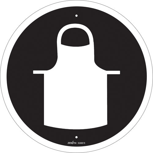 Enseigne de sécurité conforme à la CSA - Protective Clothing, Pictogramme